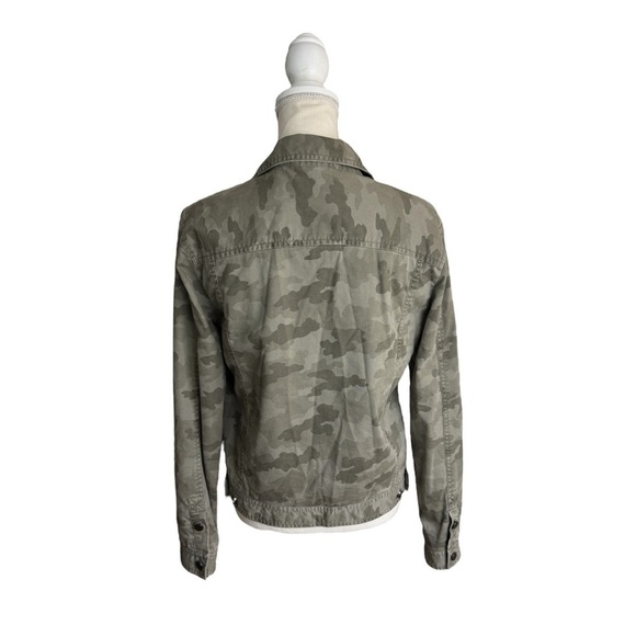 ATM Sage Green Camouflage Large Denim Jacket - Picture 4 of 14